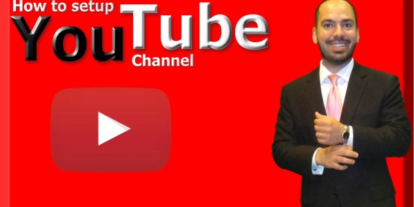 Setup YouTube Channel